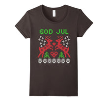 Nordic God Jul Merry Christmas Ugly XMAS Sweater Look Shirt