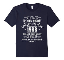 1988 T-Shirt for Men/Women. 29th Birthday Gift Ideas.