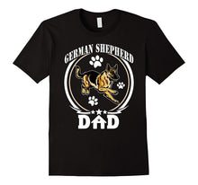 German Shepherd Dad T-Shirt Gift for Fathers Day 2017 Dog