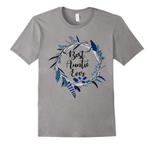 Flower Best Auntie Ever Shirt - Cute Tee for the Perfect Aun