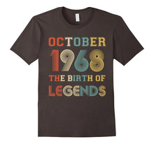 October 1968 the Birth of Legends Birthday T-Shirt