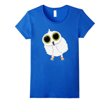 Curious Cute Little Snowy Owl Look Out T-Shirt