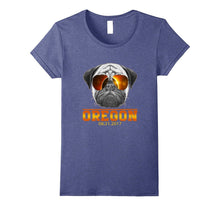 Pug Dog Is Watching Oregon Total Solar Eclipse T Shirt