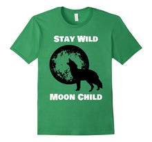 Stay Wild Moon Child Wold T-Shirt - Wolf Lovers Tee