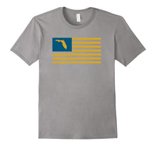 Duval Nation Flag Teal and Gold Shirt