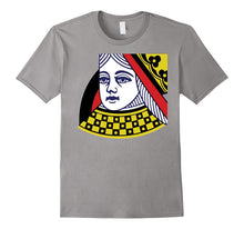 Queen of Diamonds Tshirt Face Cards Playing Cards Clothing