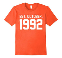 Happy 1992 My 25 Th Birthday Gift Ideas Tshirt for Lover