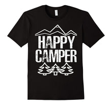 Happy Camper TShirt Cool Gift for Mens \ Women \ Kids