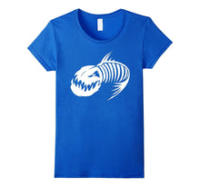 Fishing Badass Fish Bone Skeleton T-Shirt Fisherman Gift