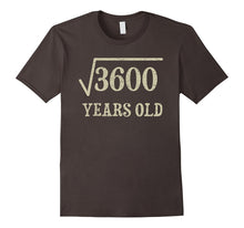 60 Yrs Years Old Square Root of 3600 60th Birthday T-Shirt