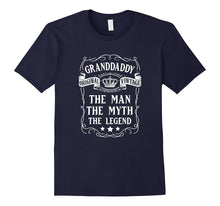 Granddaddy the Man-Myth-Legend Grandfather T-Shirt