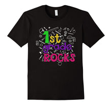 Back to School T-Shirt 1st Grade Rocks for Kids Student Tee