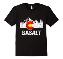 Basalt Colorado Flag Moutain TShirt Colorado Patriotic Tee