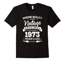 Born in 1973 Vintage Birthday T-Shirt - Made in 1973 Shirts