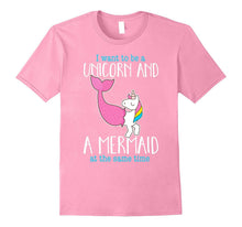 Half Mermaid Half Unicorn Fantasy Fairy Tale Mythical TShirt