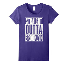 STRAIGHT OUTTA BROOKLYN Fun Cool Gym Workout T-Shirt