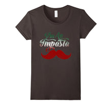 "I'm an Impasta" Funny Italian Dad Joke Mustache T-Shirt