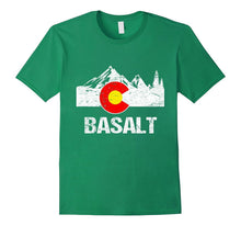 Basalt Colorado Flag Moutain TShirt Colorado Patriotic Tee