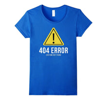 404 Error Costume Not Found: Funny Halloween Costume T-Shirt