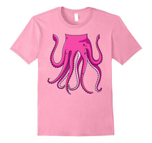 Squid Costume T-Shirt for Halloween Squid Animal Cosplay Tee
