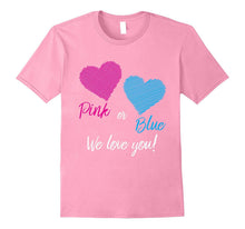 Baby Shower Gift T-Shirt Pink or Blue We Love You