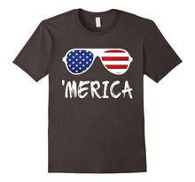 Merica Sunglasses T-Shirt Patriotic Fourth of July Gift