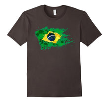 Brazil Splash Flag Tourist T-Shirt
