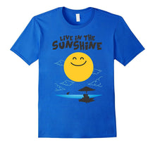 Live in the Sunshine T-Shirt - Fun Summer Beach Tee