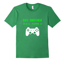 Big Brother A.K.A. Player 1 by Default Video Gamer T-Shirt