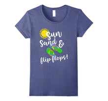 Sun Sand and Flip Flops T-Shirt Funny Beach Holiday Tee