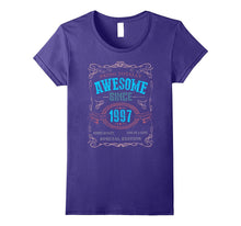 20th Birthday Gift Shirt Vintage Awesome Since 1997 20 Years