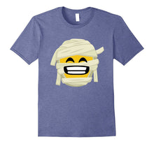 Mummy Emoji T-Shirt Big Smile Halloween Costume Gift