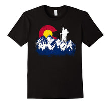Colorado Flag Hiking T-Shirt for Hiker