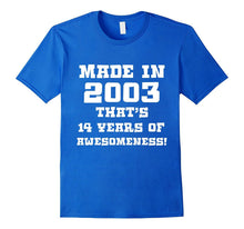 T-Shirt for 14 Year Old Boys & Girls 14th Birthday Gift Tees