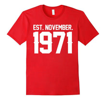 Happy 1971 It's My 46 Th Birthday Gift Ideas Tshirt for Love