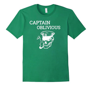 "Captain Oblivious" T-Shirt Step-Brother to Captain Obvious