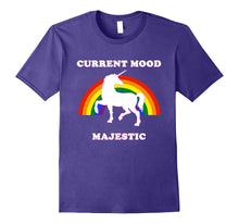 Cute Unicorn Current Mood: Majestic T-Shirt
