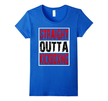 Straight Outta Kickboxing Shirt -Boxing Tshirt
