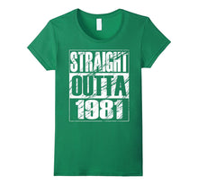 Funny Straight Outta 1981 36th Birthday T-Shirt Vintage Gift