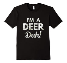 I'm a Deer Duh! Simple Text Halloween Costume Gift T-Shirt