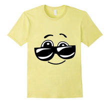 Cool Sunglasses Face Costume T-Shirt for Halloween