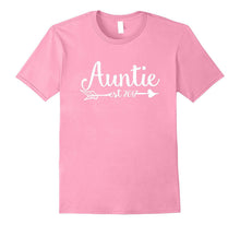 Auntie Shirt Est Since 2017 Shirt T-Shirt Aunt to Be