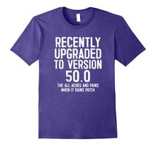 50th Birthday Recently Upgraded to Version 50 Patch T-Shirt