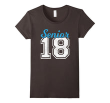 Senior Class of 2018 Blue Jersey Vintage Style T-Shirt