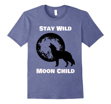 Stay Wild Moon Child Wold T-Shirt - Wolf Lovers Tee