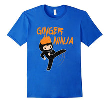 GINGER NINJA T-Shirt Warrior Funny Ginga Red Hair Gift