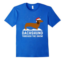 Dachshund Through the Snow Christmas Weiner Dog T-Shirt