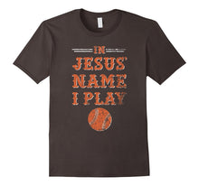 In Jesus' Name I Play, Christian Baseball Softball TShirt