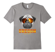 Pug Dog Is Watching Oregon Total Solar Eclipse T Shirt