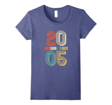 Awesome Since 2005 T-Shirt 12 Yrs Old Bday 12th Birthday Tee